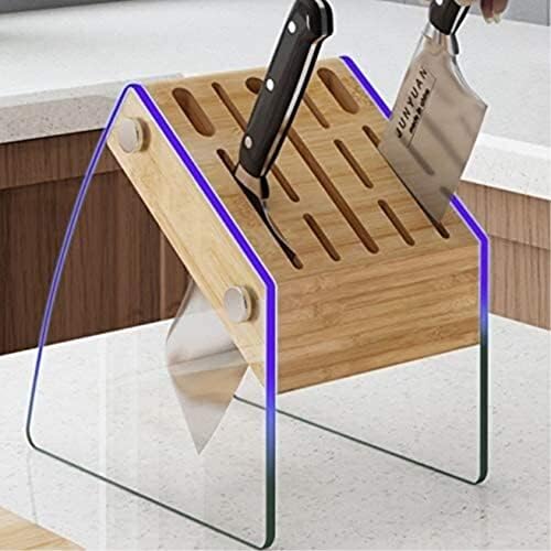 Bamboo Knife Holder Set
