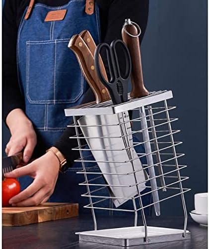 Sturdy Kitchen Knife Holder - Durable 304 Steel Design