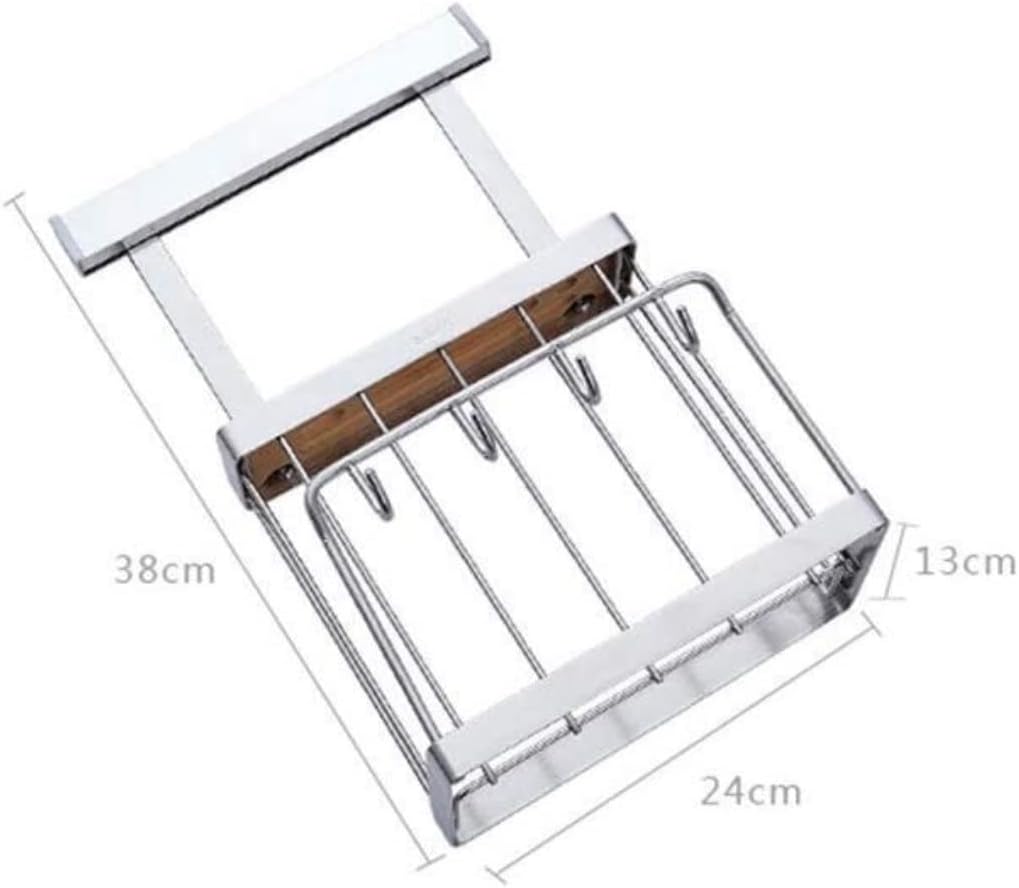 ZAEGO Stainless Steel Wall-Mounted Knife Holder 1
