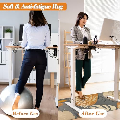 Premium Cushioned Kitchen Mat for Standing Use