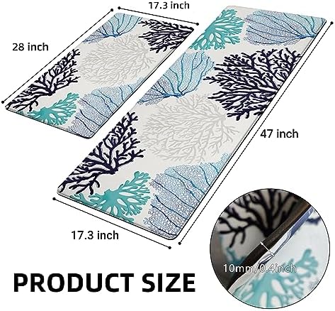 Coastal Kitchen Mat Set for Your Home Decor