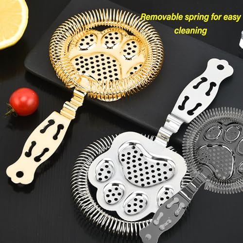 Cocktail Strainer Stainless Steel Bar StrainerProfessional Grade