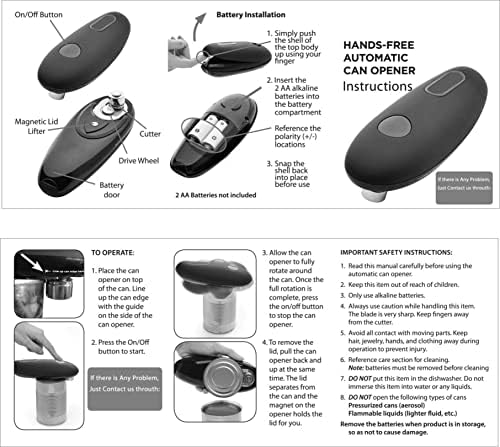 Effortless Electric Can Opener