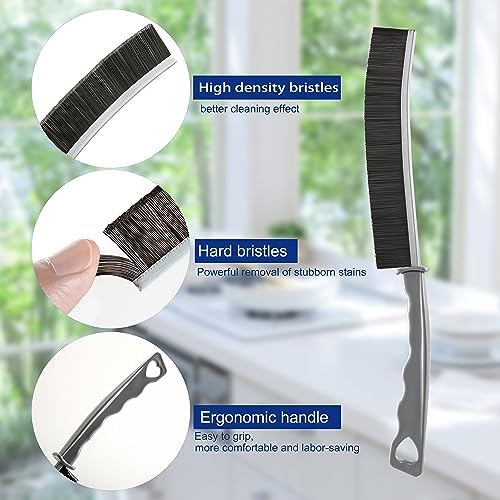 3-Piece Crevice Cleaning Set for Kitchen Bathroom Gaps