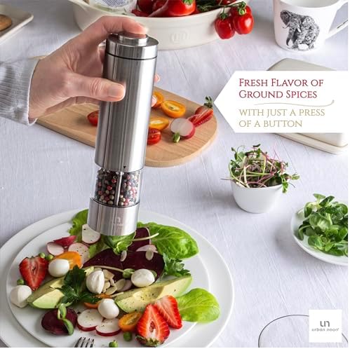 Elegant Battery Operated Salt Pepper Generator Set