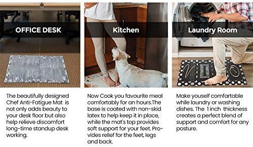 JV TEXTILES Anti Fatigue Kitchen Mat