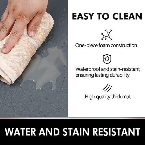 DAILYLIFE Anti-Fatigue Kitchen Mat 34 Thick