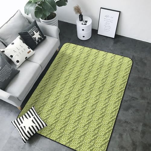 BREAUXSushi Dill Pickles Print Non-Slip Floor Mat