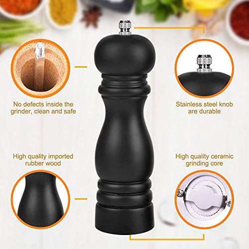 Premium Salt and Pepper Grinder Set
