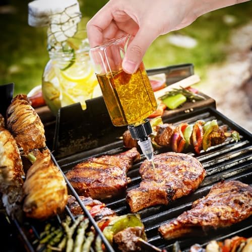 Bekith 40-Piece Oil Dispenser Bottles for Camping Travel
