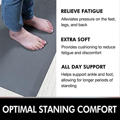 DAILYLIFE Anti-Fatigue Kitchen Mat 34 Thick