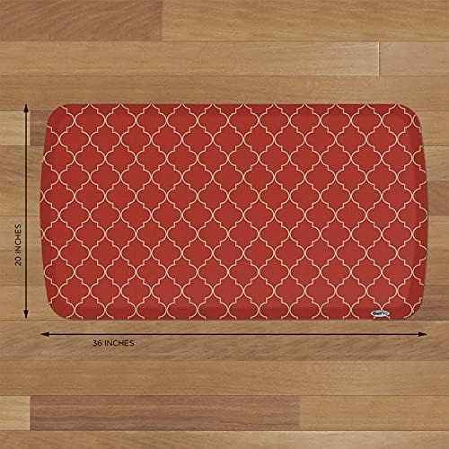 GelPro Elite Trellis Comfort Mat Red Chile 20x36