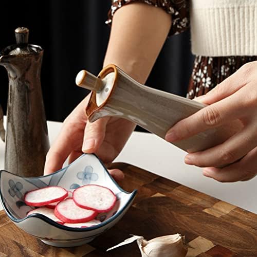 PRETYZOOM Ceramic Oil Dispenser Bottle for Kitchen