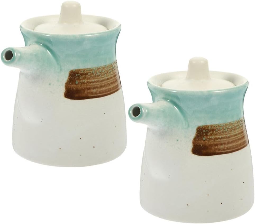 Callaron 2-Piece Soy Sauce Pot Vinegar Pot Dispenser