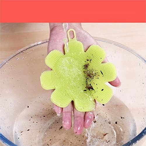 Star-Shaped Silicone Dish Brush Cleaning Tool