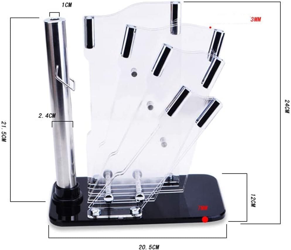 Durable Transparent Knife Holder
