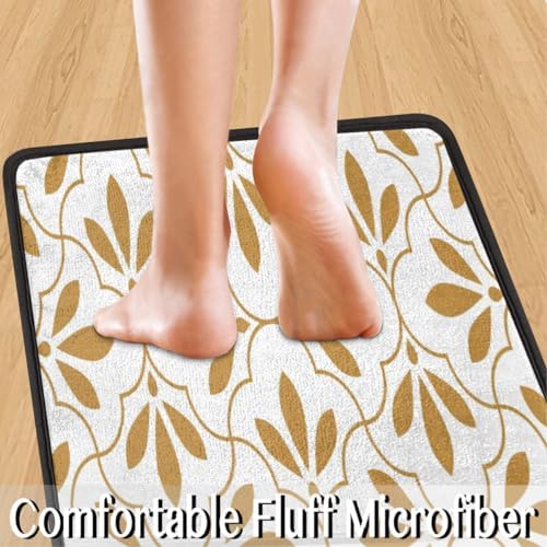 DUCANLL 2-Piece Anti-Fatigue Kitchen Mat Set