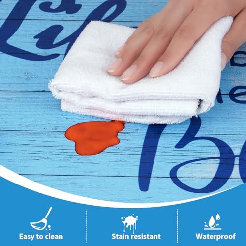 Perfect Coastal Comfort Mat for Kitchen Standing