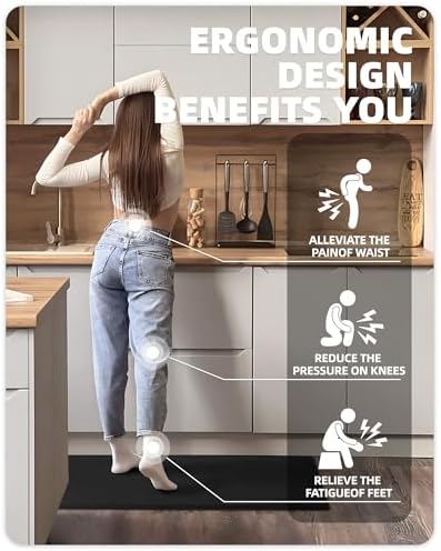 ColorGeometry Anti-Fatigue Kitchen Mat