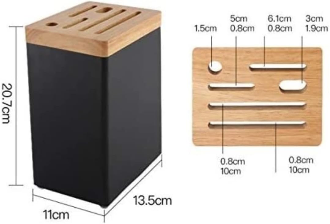 Zaego Creative Kitchen Knife Holder - Durable Multi-Functional