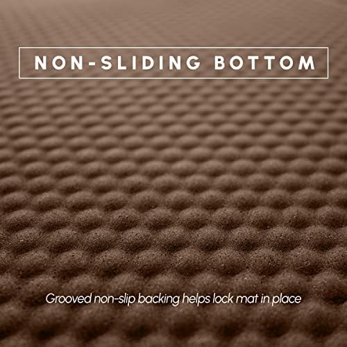 Extra Thick Memory Foam Kitchen Mat for Standing Comfort