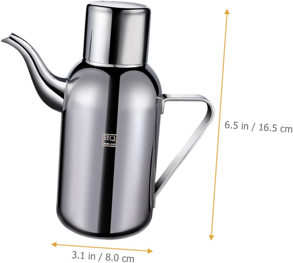 Stainless Steel Oil Vinegar Dispenser Portable Durable