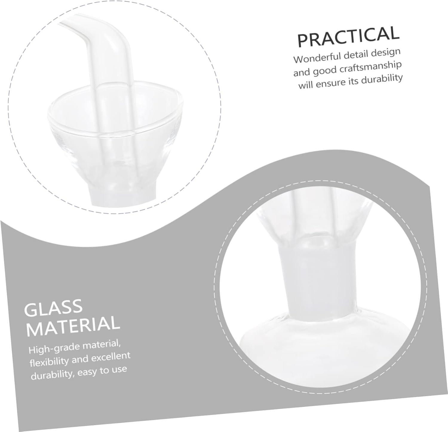 Functionality and Style Cabilock Glass Oil Bottle by Cabilock