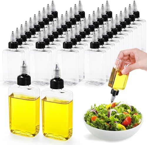 Bekith 40-Piece Oil Dispenser Bottles for Camping Travel
