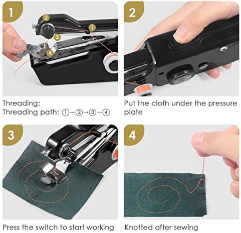 SiddenGold - Mini Portable Electric Sewing Machine Perfect for Beginners