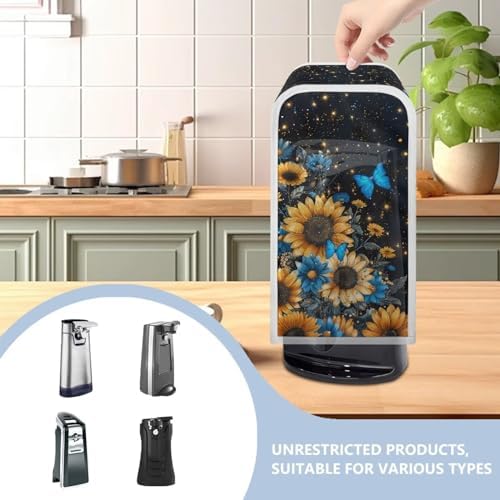 Sunflower Butterfly Can Opener Cover
