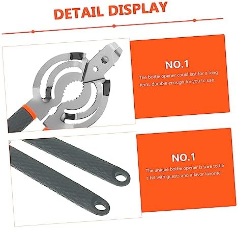 VOSAREA 2-Piece Screw Cap Bottle Opener Set