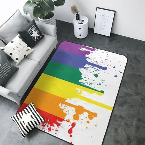 Color Stripes Non-Slip Floor Mat
