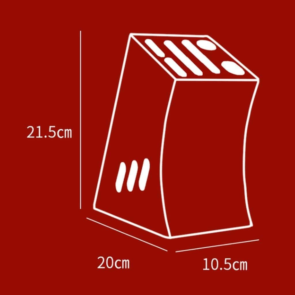 ZAEGO Kitchen Knife Holder Storage Block 304 Stainless Steel
