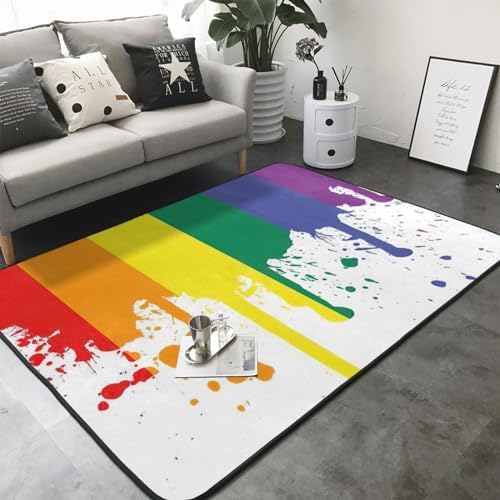 Color Stripes Non-Slip Floor Mat