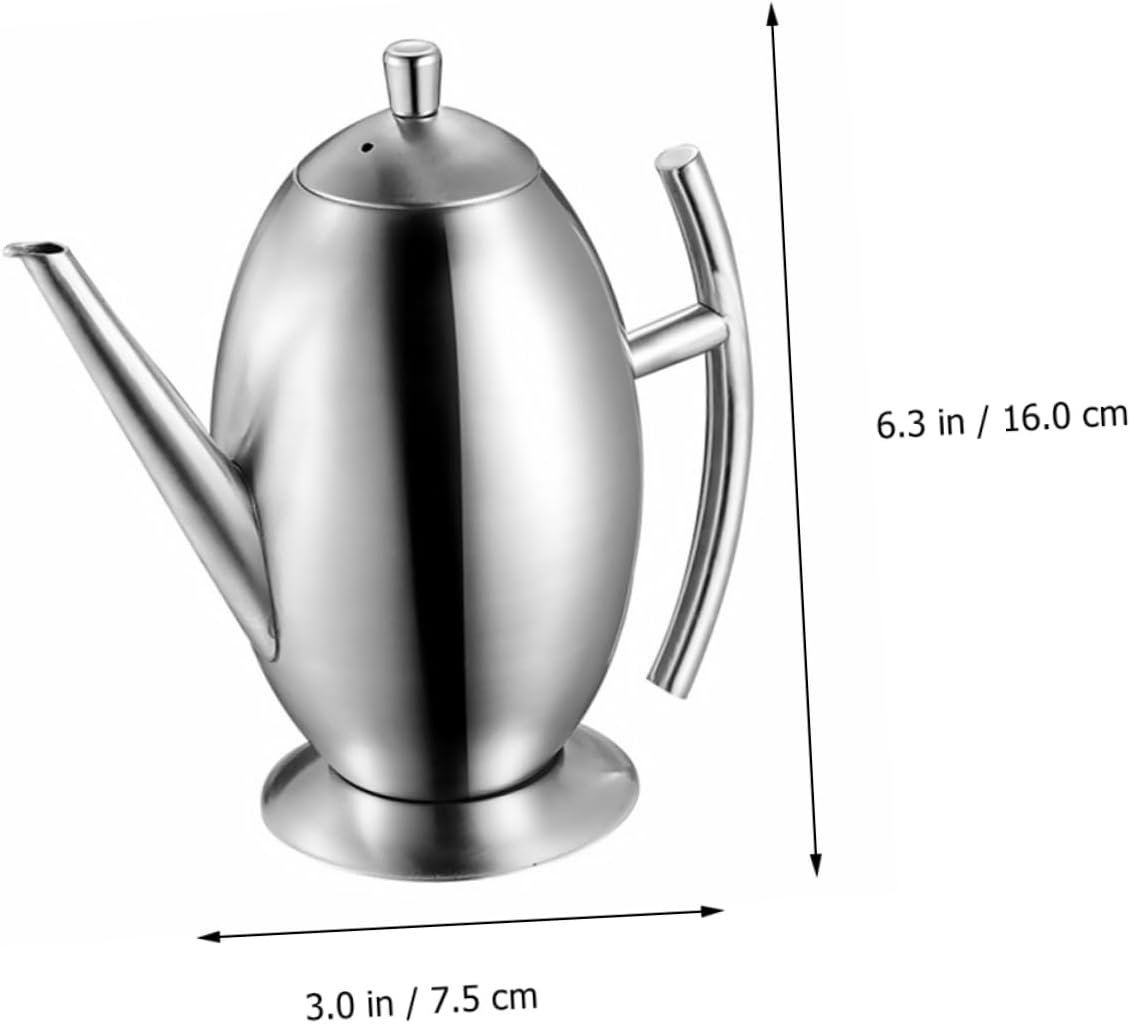 Cabilock Oil Dispenser Stainless Steel Bottle for Kitchen