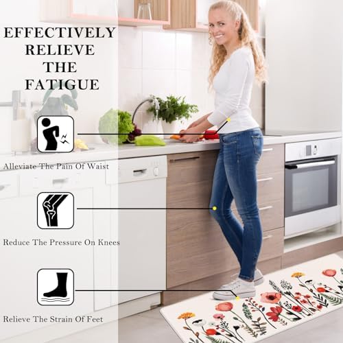 Colorful Kitchen Mat Set