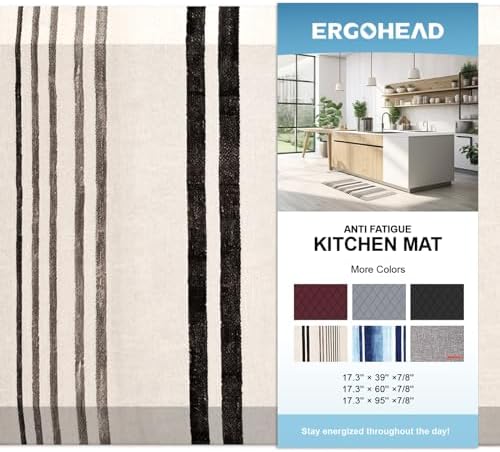 78 inch thick Nordic style kitchen mat