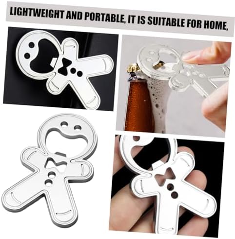 Zerodeko 4pcs Zinc Alloy Bottle Opener Set