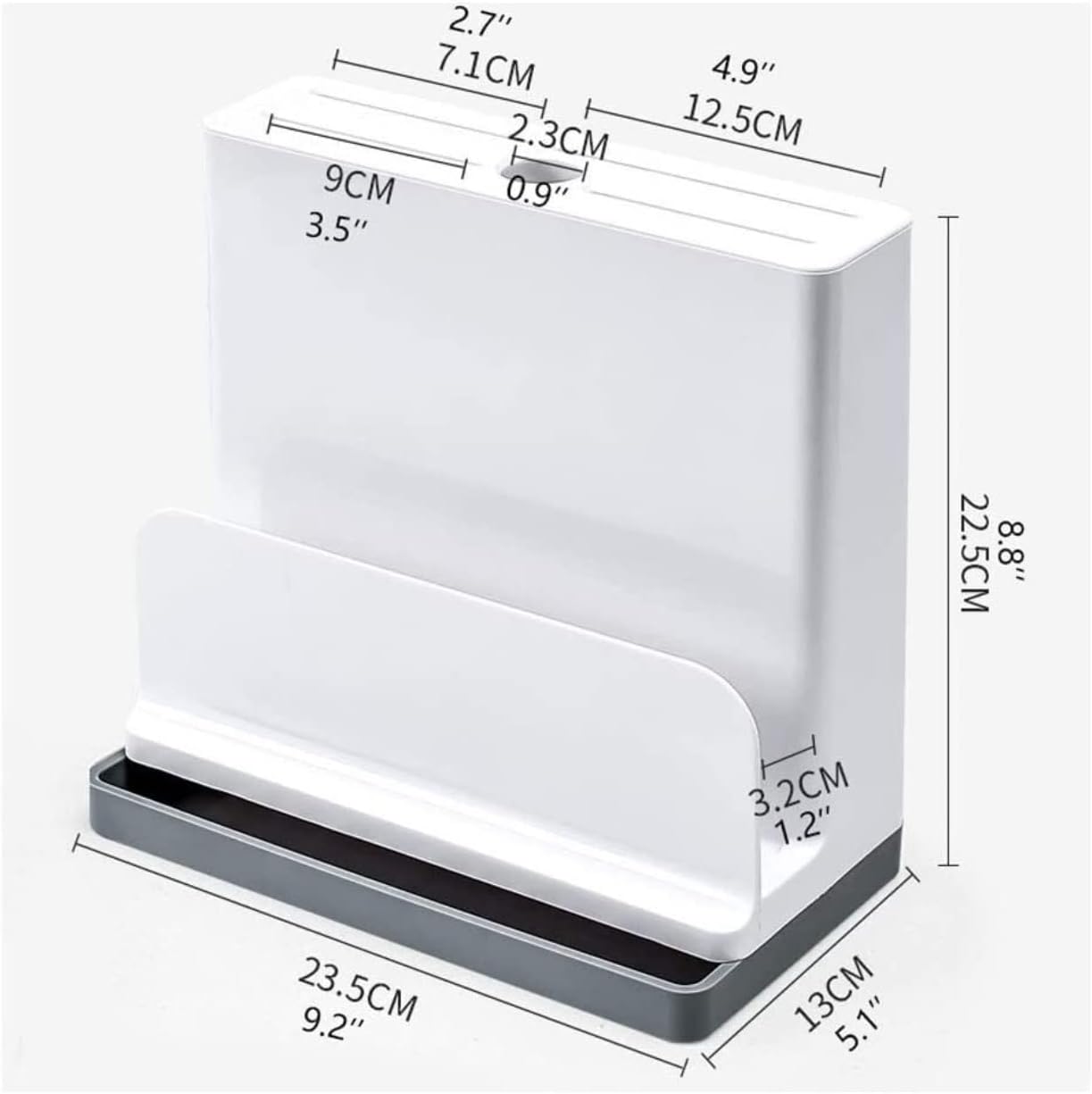 Durable Kitchen Knife Holder with 5-Slot Storage System
