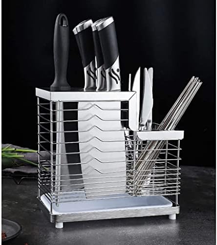 Sturdy Kitchen Knife Holder 304 Stainless Steel Block