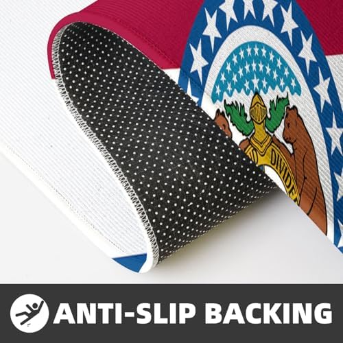 Missouri State Flag Kitchen Rugs 2-Pack
