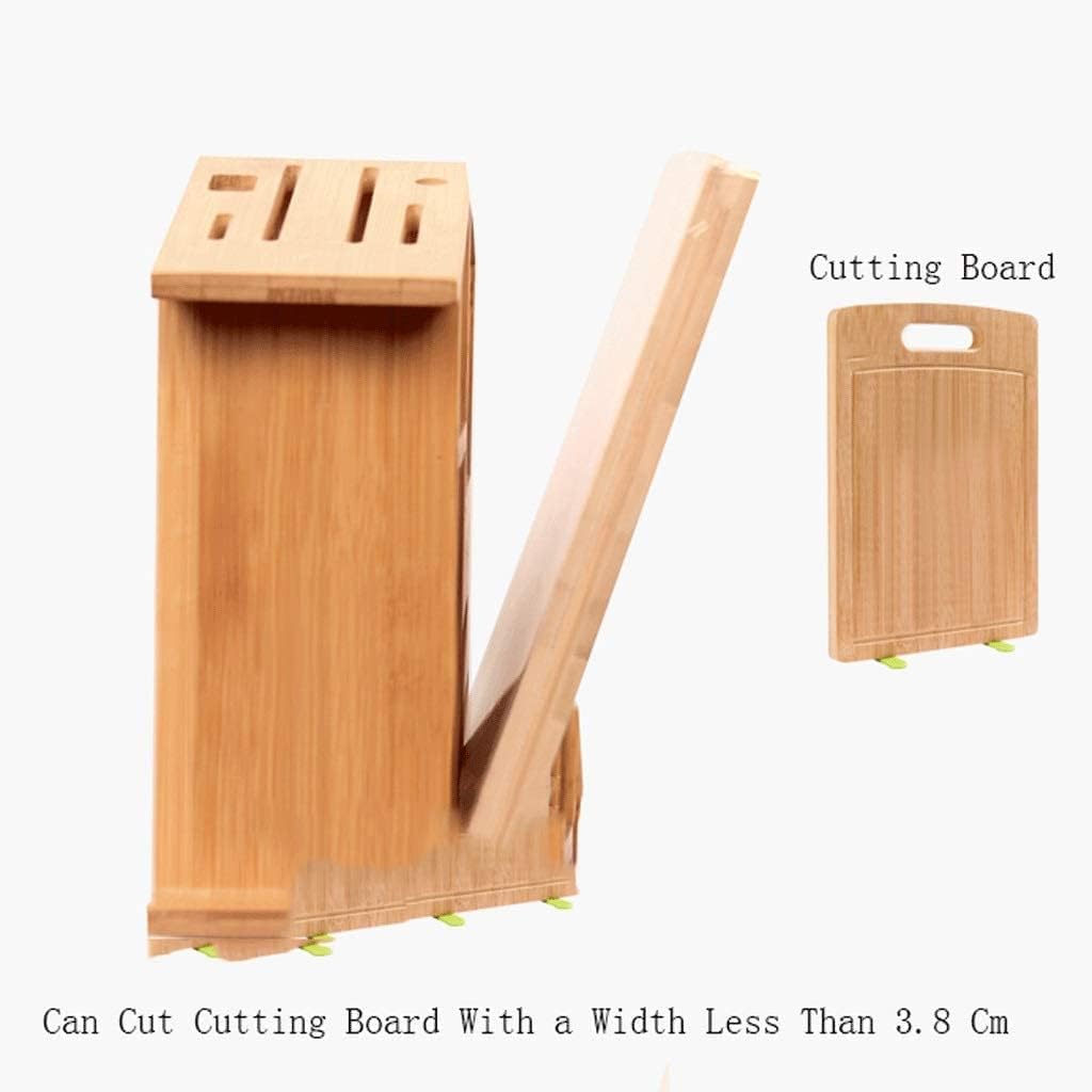ZAEGO Bamboo Knife Holder Space-Saving Storage