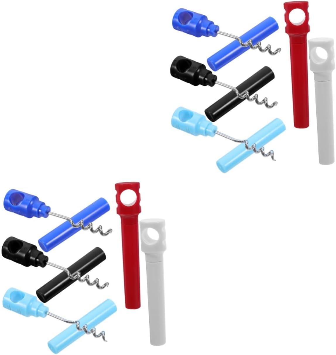 Effortlessly Open Bottles Complete Portable Wine Opener Set 5pcs