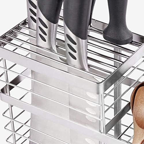 Stainless Steel Knife Holder Multi-USE Knives Storage Rack