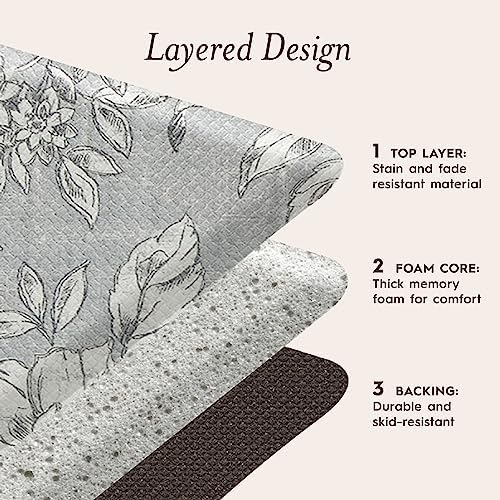 Laura Ashley Anti-Fatigue Kitchen Mat