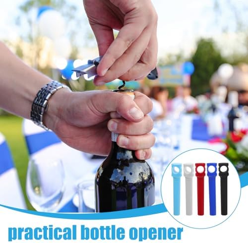 Luxshiny 5pcs Multi-Use Bottle Opener Set