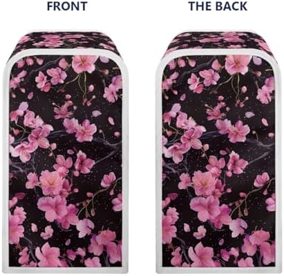 Elegant Pink Flowers Can Opener Cover