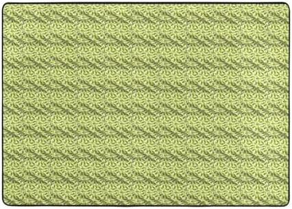 BREAUXSushi Dill Pickles Print Non-Slip Floor Mat