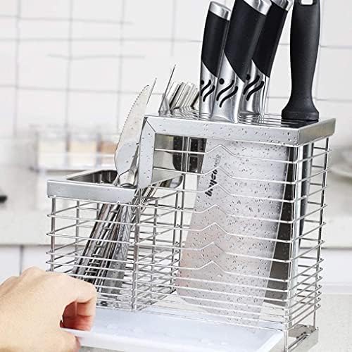 Sturdy Kitchen Knife Holder 304 Stainless Steel Block