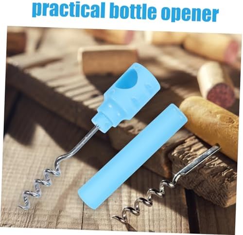 Effortlessly Open Bottles Complete Portable Wine Opener Set 5pcs